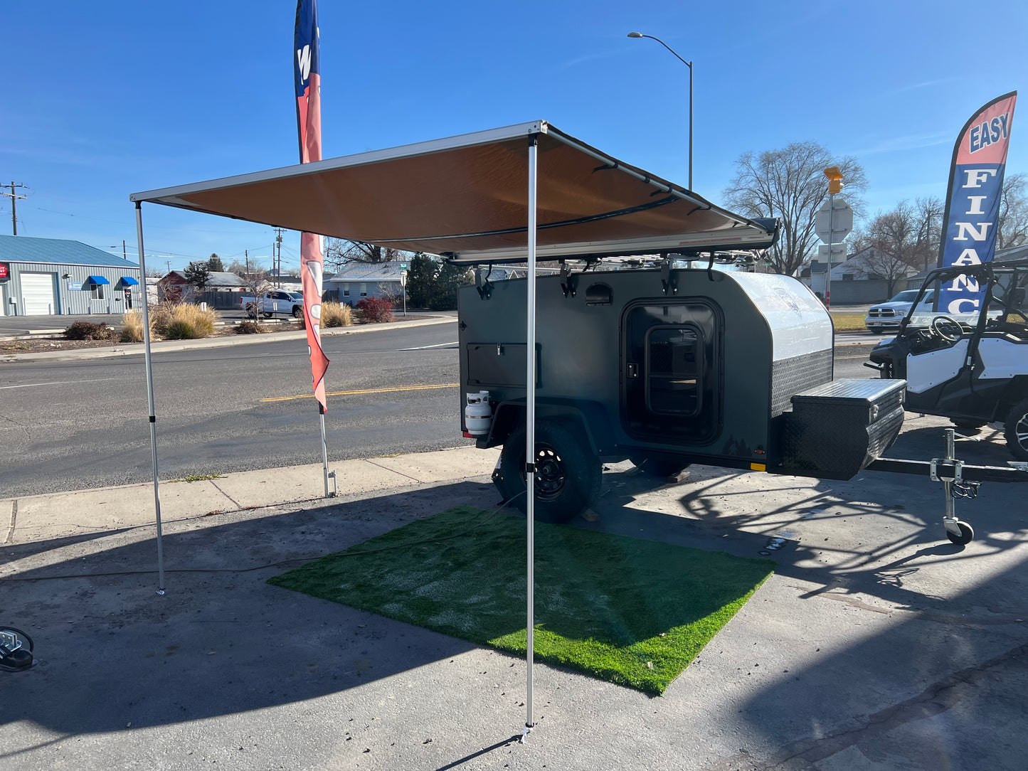 New 2025 Sherpa Bigfoot Off-Road Camp Trailer - Forest Green