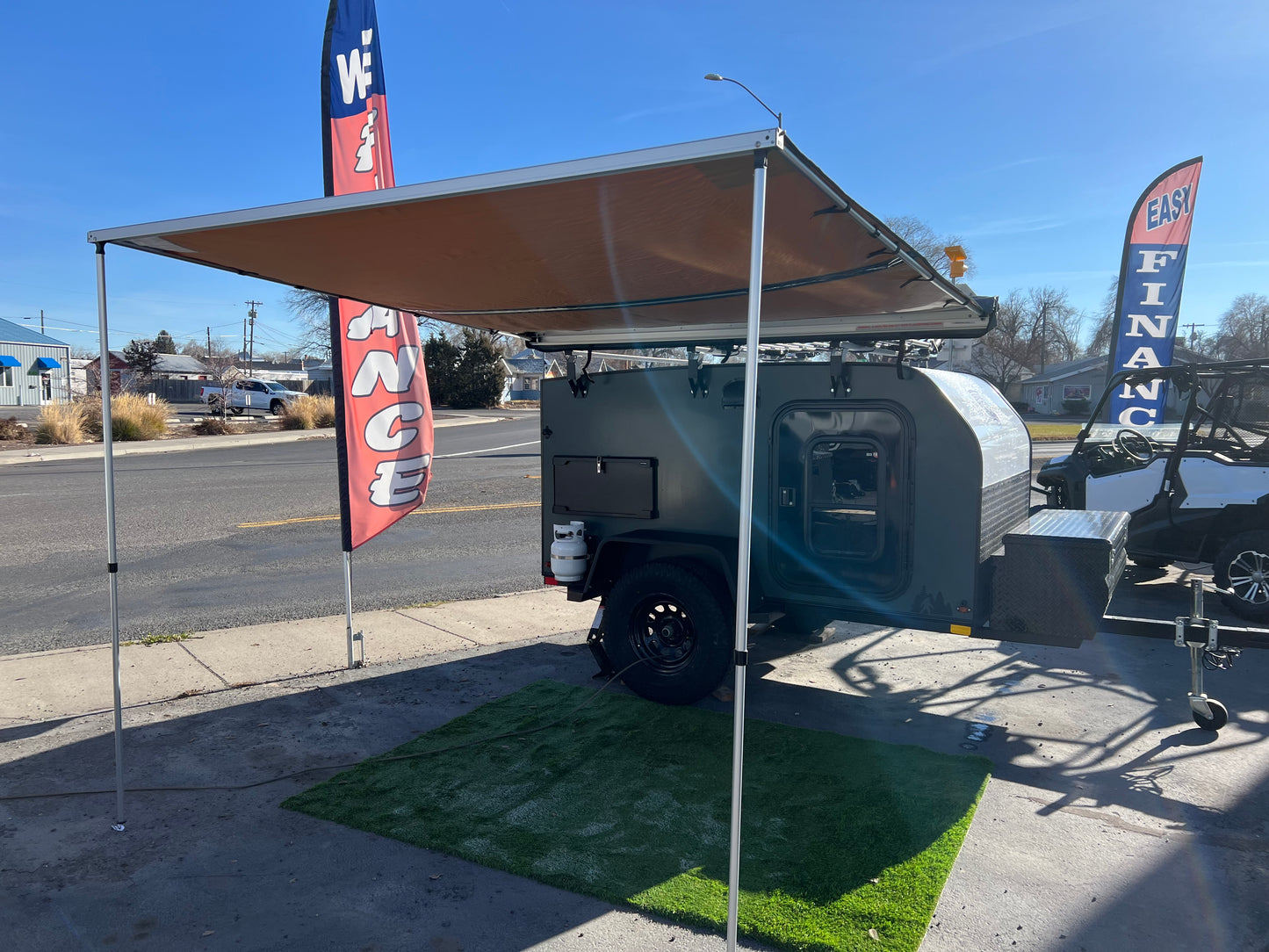 New 2025 Sherpa Bigfoot Off-Road Camp Trailer - Forest Green