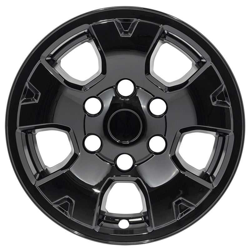 Wheel Skin Set 16" TOYOTA TACOMA GLOSS BLACK (FITS 05-17)