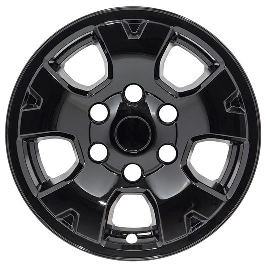 Wheel Skin Set 16" TOYOTA TACOMA GLOSS BLACK (FITS 05-17)